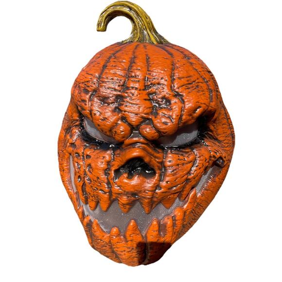 Rotten Patch Halloween Huge 25 In Pumpkin Light Up LED Jack O Lantern New - Picture 2 of 9